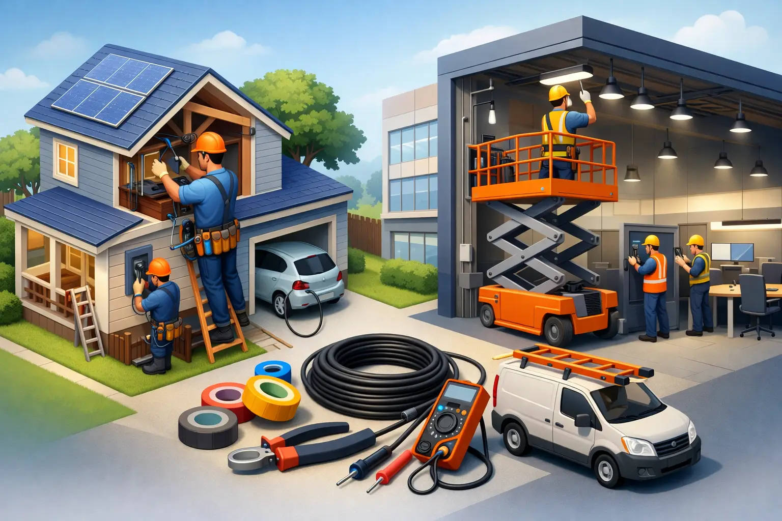 Residential and Commercial Electrical Contractors