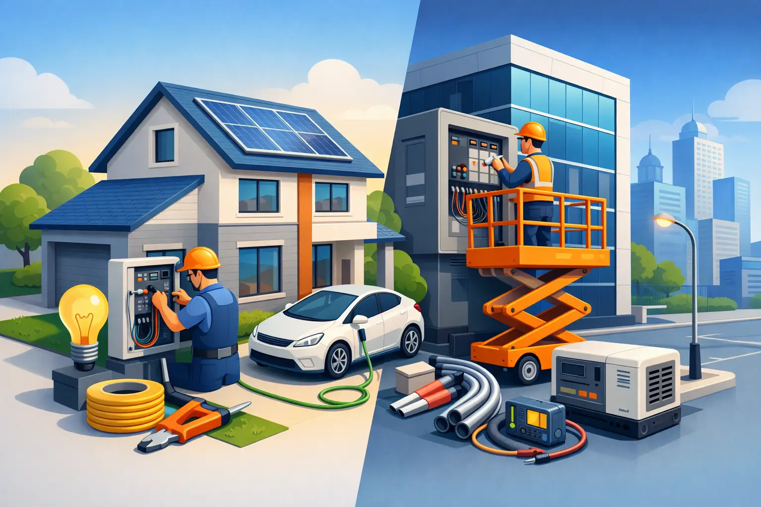 Residential and Commercial Electrical Services