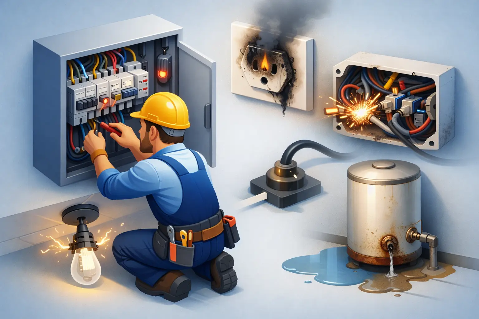 EICR Remediation Examples That Need Action