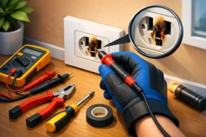 How to Inspect Damaged Sockets Safely at Home